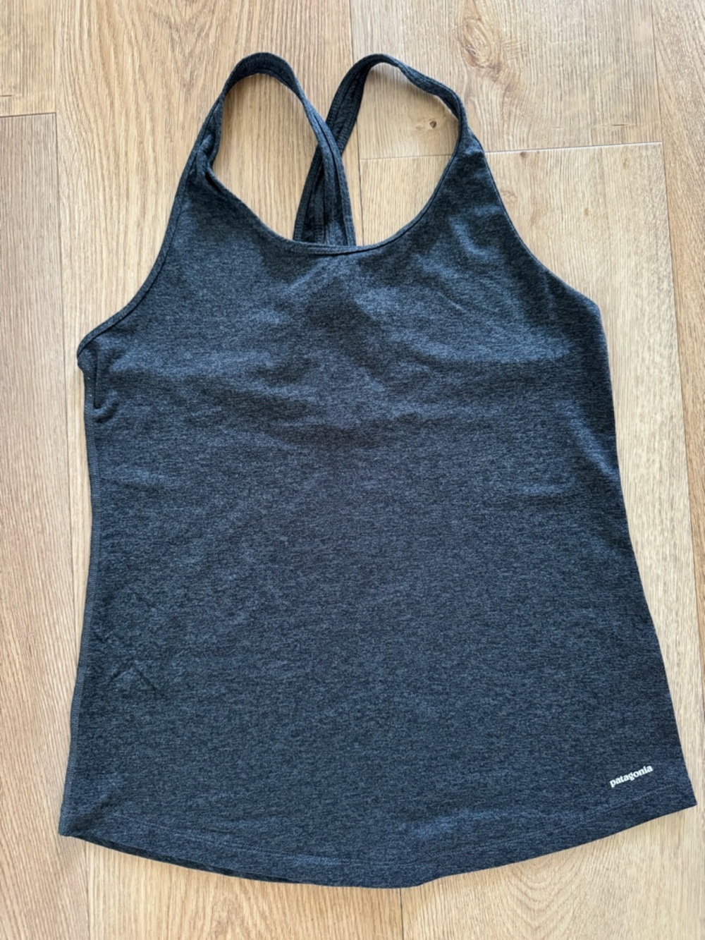 Patagonia Cross Strap Tank Top Gray Small